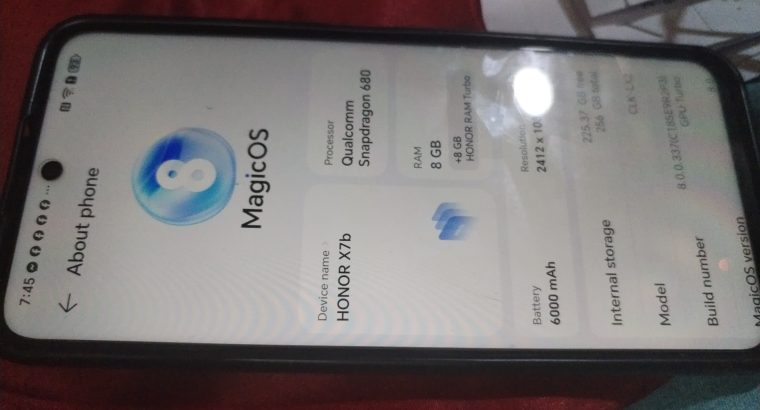 Honor X7B PERFECT I ALAIN