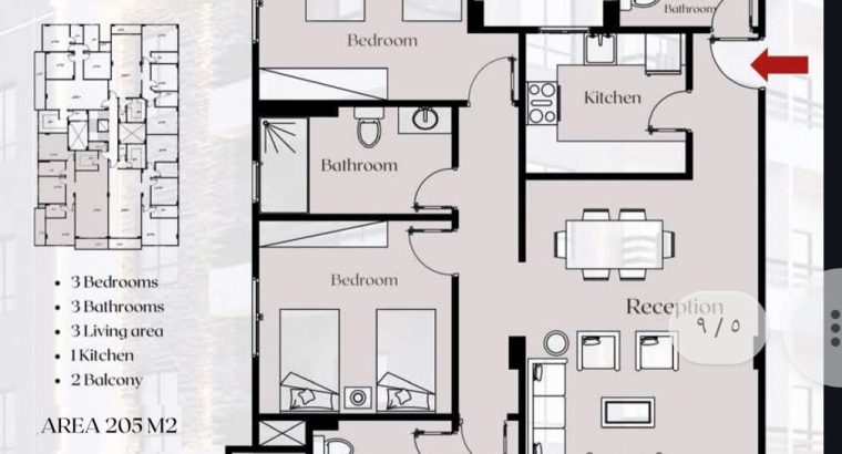 شقه للبيع في الشروق