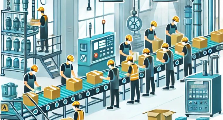 مطلوب أفراد للعمل على خطوط الإنتاج