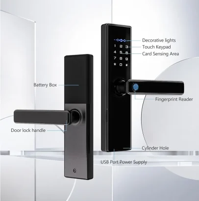 قفل ذكي للابواب المصفحة SMART LOCK