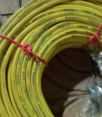 4 لفات كابل كهرباء مجدول 16مم