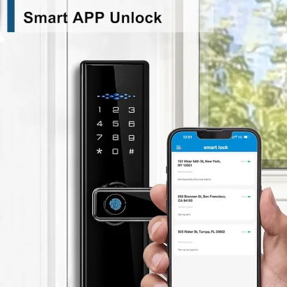 قفل ذكي للابواب المصفحة SMART LOCK