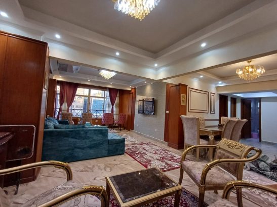 شقة مفروشة فاخرة بشارع جامعة الدول الرئيسي