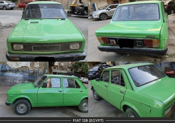 للبيع عربية 128 مويل 78 بنزين و غاز...