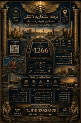 ارض مميزه طنطا