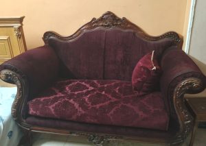 صالون كلاسيك زان 2كنبة- 2كرسي- ترابيزة رخام