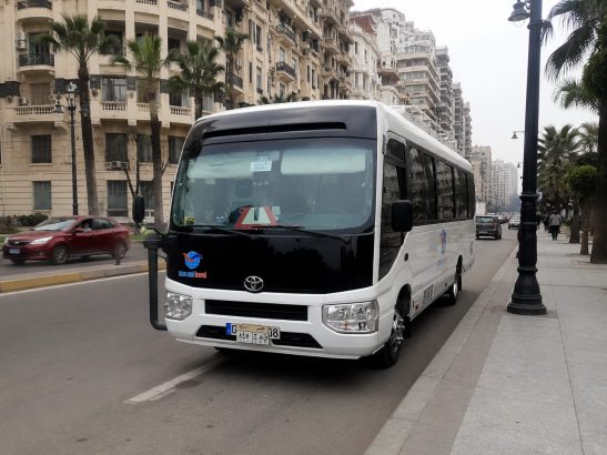 ايجار اتوبيس كوستر لرحلات اليوم الواحد
